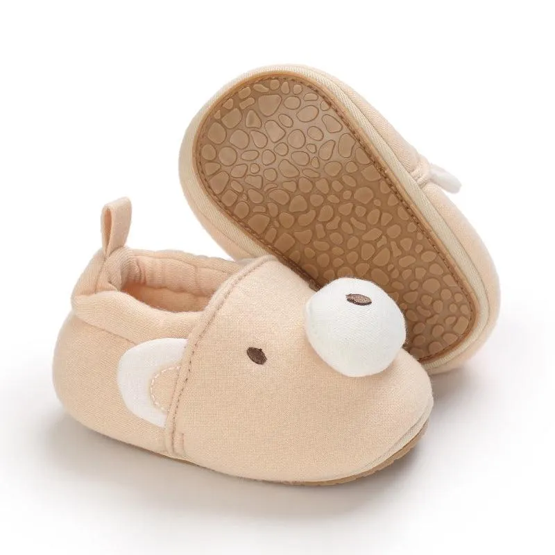 Baby Cartoon Soft Sole Crib Shoes