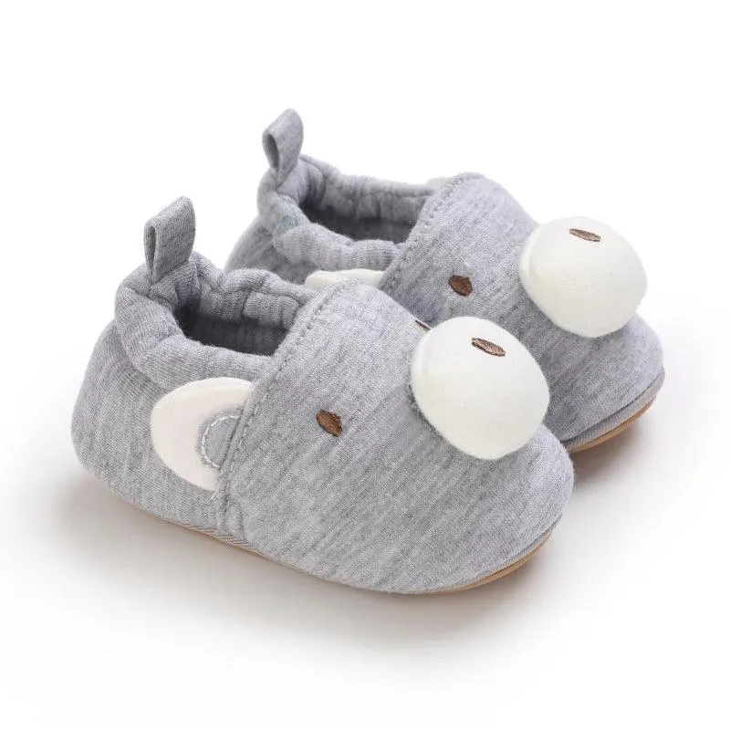 Baby Cartoon Soft Sole Crib Shoes