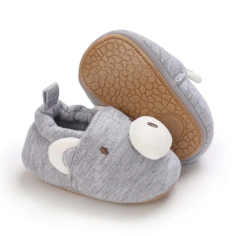 Baby Cartoon Soft Sole Crib Shoes