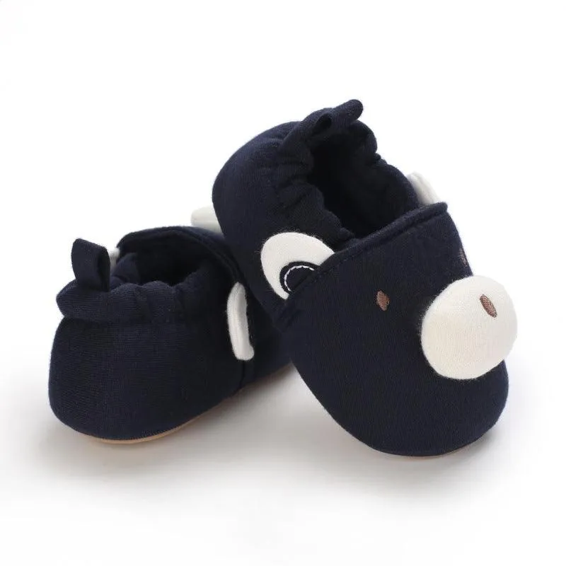 Baby Cartoon Soft Sole Crib Shoes