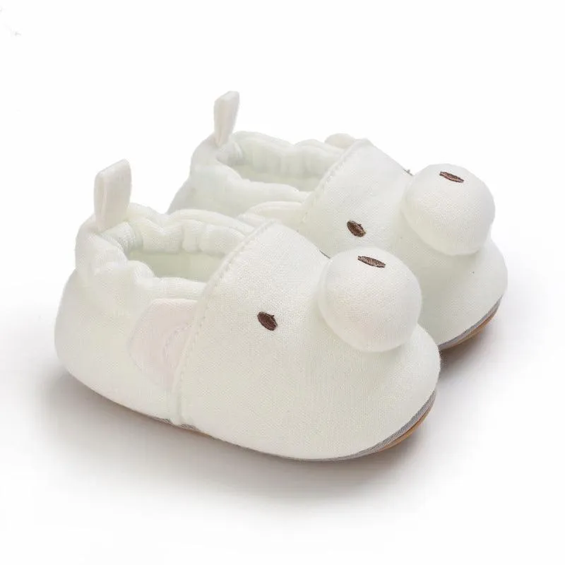 Baby Cartoon Soft Sole Crib Shoes