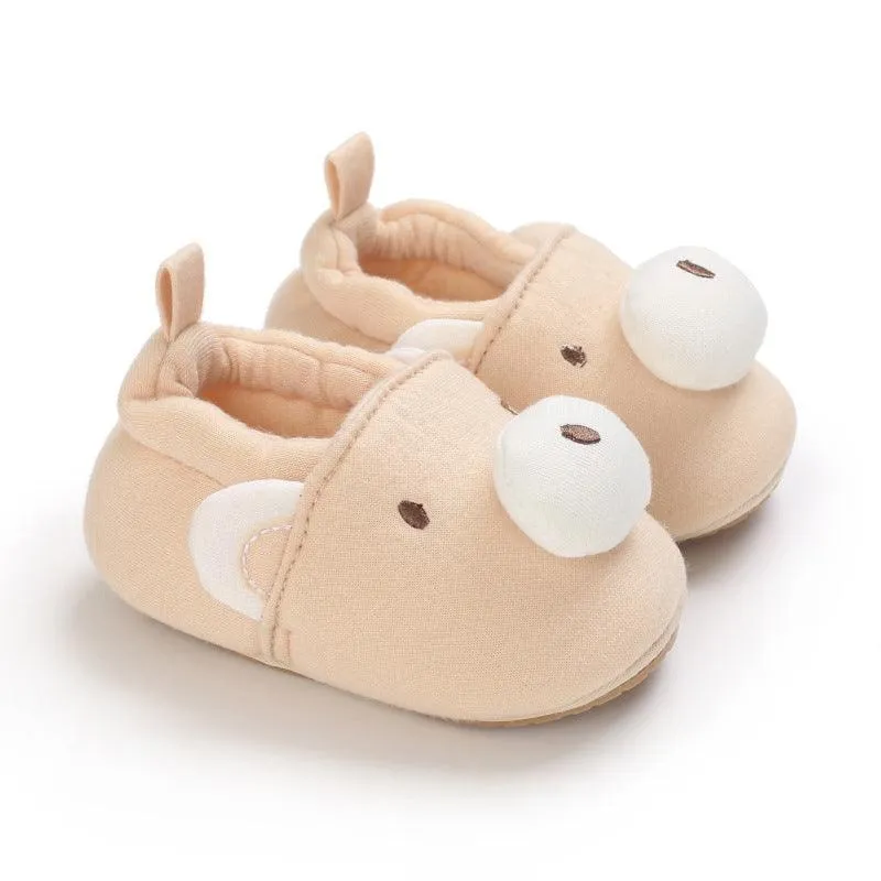 Baby Cartoon Soft Sole Crib Shoes