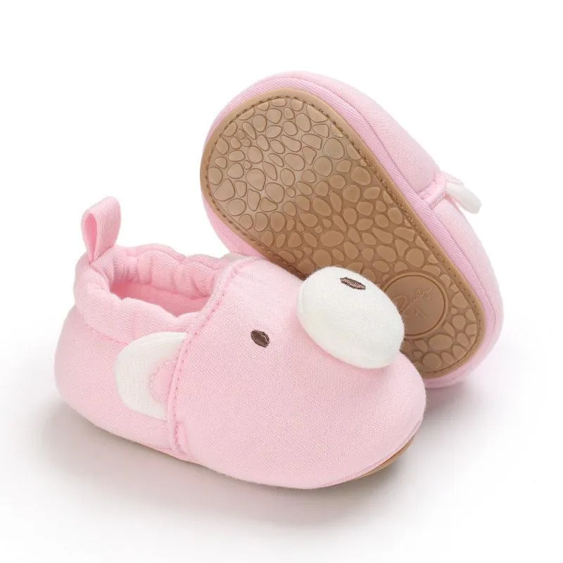 Baby Cartoon Soft Sole Crib Shoes