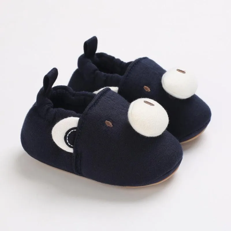 Baby Cartoon Soft Sole Crib Shoes