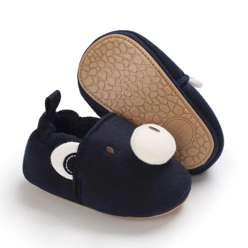 Baby Cartoon Soft Sole Crib Shoes