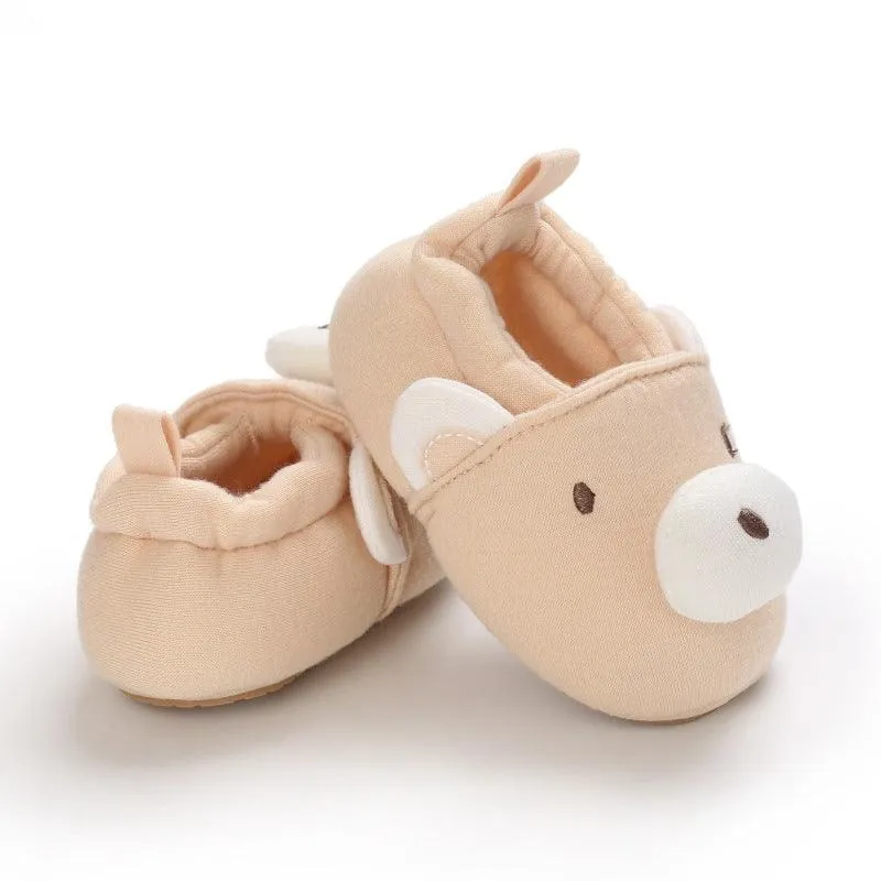 Baby Cartoon Soft Sole Crib Shoes