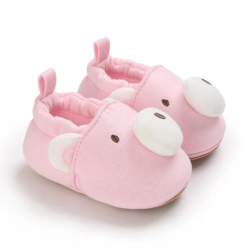 Baby Cartoon Soft Sole Crib Shoes