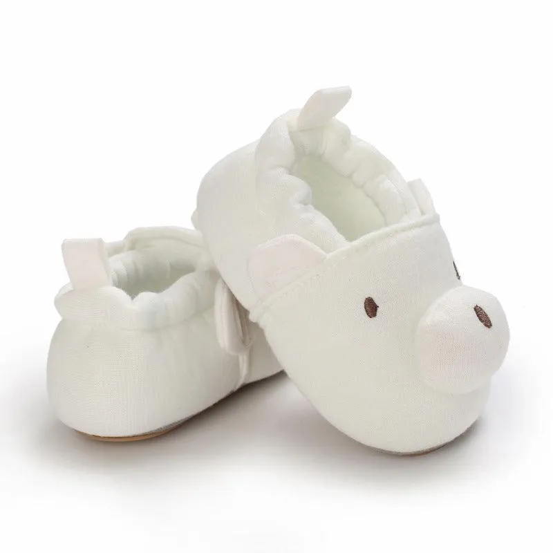 Baby Cartoon Soft Sole Crib Shoes